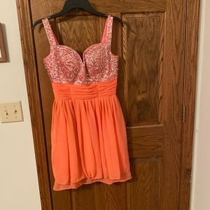 Pink homecoming dress!!